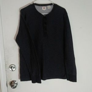 Levis mens long sleeve button up shirt